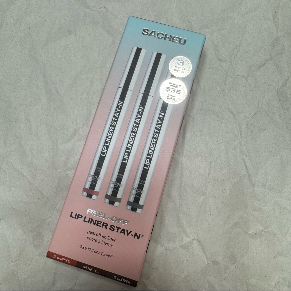 Sacheu lip liner set